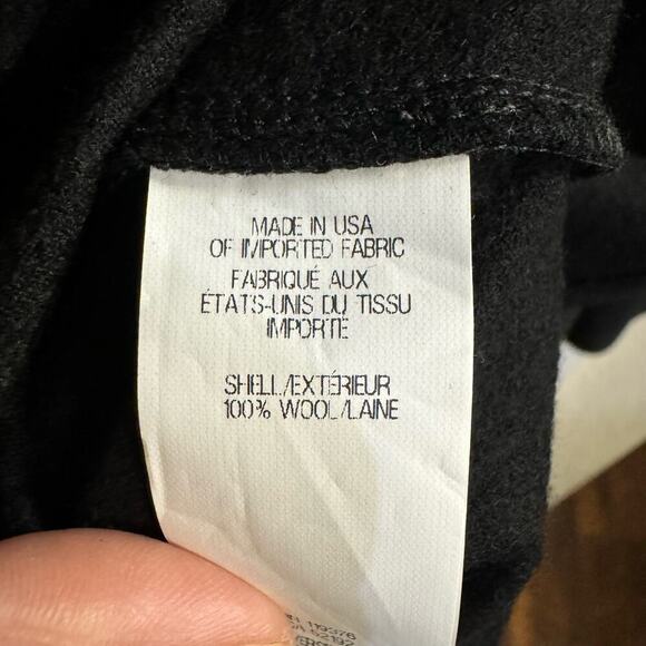 Helmut Lang FLAWED Dolman Sonar Wool Cowl Neck LS Asymmetrical Dress Black Large - Picture 9 of 12